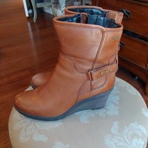 Clarks Wedge Boots